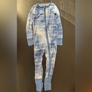 Little Sleepies Blue Tie Dye Dreams Zippy